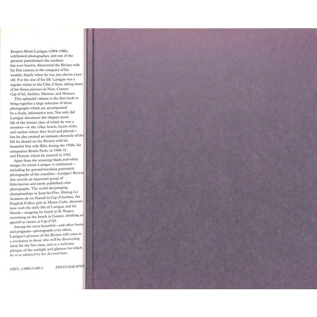 Traditional "Lartigue's Riviera" 1997 Blume, Mary For Sale - Image 3 of 12