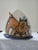 Ceramic Vintage Signed "Kálmánia" Hand-Painted Ceramic Cat Napkin Holder – Whimsical Folk Art For Sale - Image 7 of 7