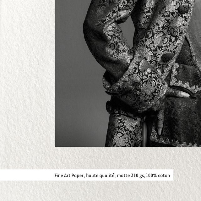 Not Yet Made - Made To Order Moreno Beatriz, Black Wolf & White Eagle, the Sentinels of Tellus Series, Print, Set of 2 For Sale - Image 5 of 6