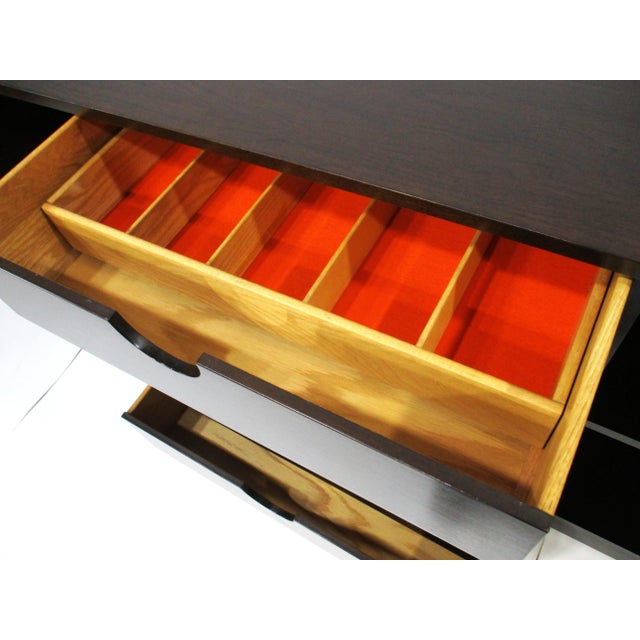 Mid 20th Century Rare Renzo Rutili Directional Inlay Credenza Sideboard For Sale - Image 12 of 18