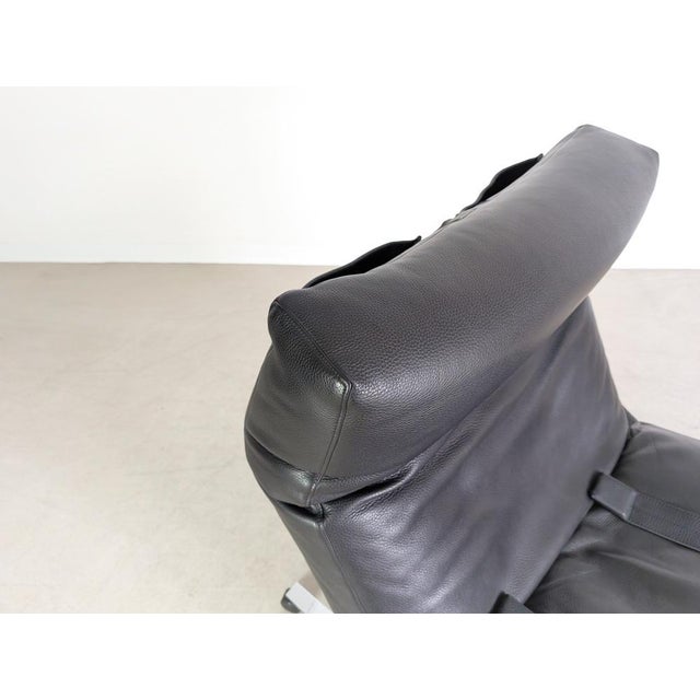 Vintage Chair in Leather by Jens Juul for Niels Eilersen, 1980 For Sale - Image 13 of 16