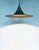 Vintage Postmodern Design Semi or Witch Hat Pendant Lamp, made in the 1980s. No maker markings. In the manner of the Semi...