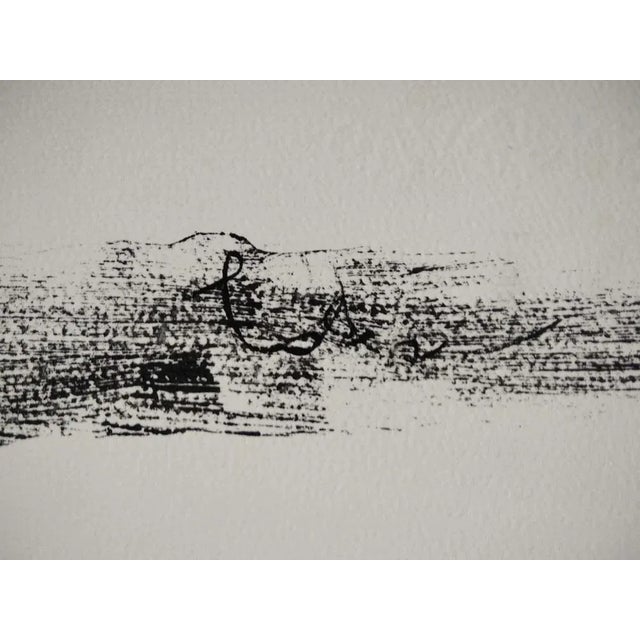 Rafael Ruz, Composition, 1985, Mixed Media on Paper For Sale - Image 3 of 6