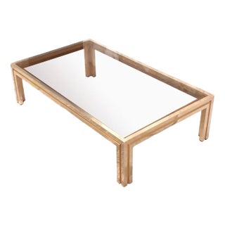 Brass Coffee Table, 1970s For Sale