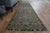 1970s Vintage Handmade Wool Cotton Beige Runner Rug For Sale In San Francisco - Image 6 of 11