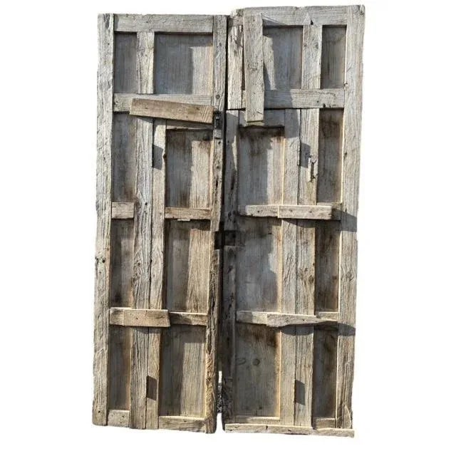 Late 19th Century Mexican Spanish Double Doors With Doors Within For Sale In Aspen - Image 6 of 10