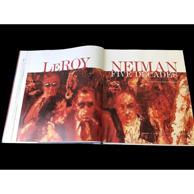 2003 Leroy Neiman “ Five Decades” Hardcover Cocktail Table Book For Sale In West Palm - Image 6 of 7