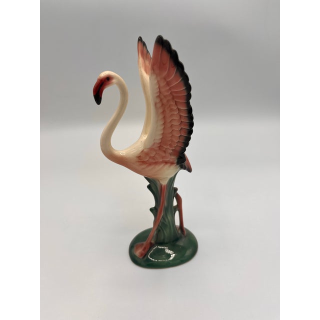 1940s Will-George Porcelain Flamingo Figurine For Sale In Atlanta - Image 6 of 7