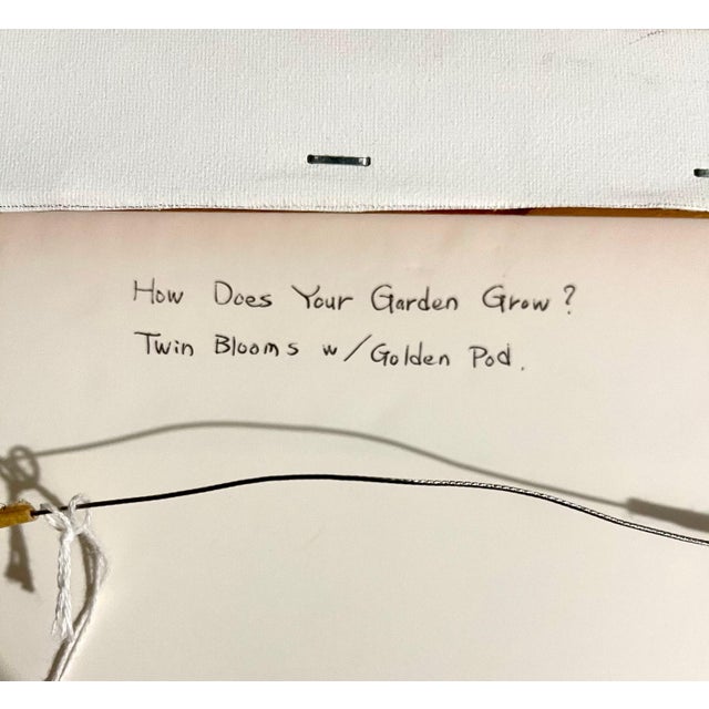 Black Akiko Sugiyama, Akiko Sugiyama Japanese Calligraphy Painting Collage, 3D Shadow Box Sculpture For Sale - Image 8 of 16