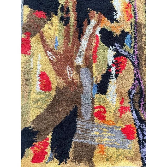 Mid-Century Modern French Rug by Jean Jacques Morvan, 1960s For Sale - Image 4 of 18