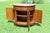 Wood Ethan Allen Paint Decorated Demilune Commode For Sale - Image 7 of 18
