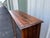 Antique Cherry Queen Anne Double Door Bookcase For Sale - Image 4 of 12