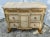Vintage (1990s) Ornate Commode has a Venetian Style. The Brand is Pulaski Furniture. Made of Wood & Composite. The Commode...