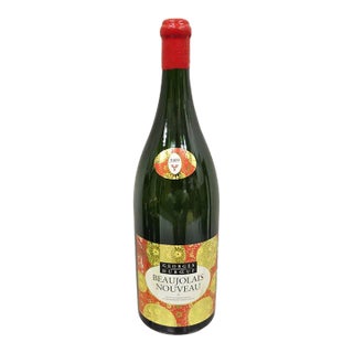 2009 George Duboeuf Beaujolais Nouveau Vtg Display Dummy Wine Champagne Bottle For Sale