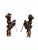 Antique French Rococo Revival Bronze Chenets Andirons – Pair For Sale In Chicago - Image 6 of 11