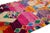 Moroccan Vintage Boujad Moroccan Handmade Geometric Multicolor Berber Wool Rug For Sale - Image 3 of 12