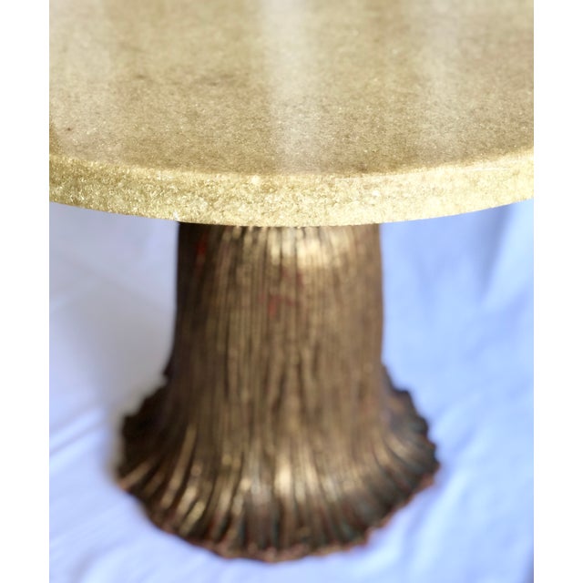 1970s 1970's Hollywood Regency Side Table For Sale - Image 5 of 6