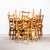 Honey Café Bentwood Dining Chair from Ton, 1950s For Sale - Image 12 of 12