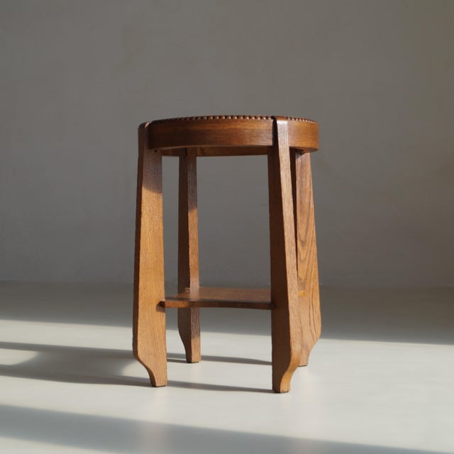 Dutch Amsterdam School Art Deco Occasional Table, 1920s For Sale - Image 3 of 16