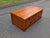 Tiger Oak Mission Style Coffee Table With Cedar Lined Drawers For Sale - Image 4 of 17