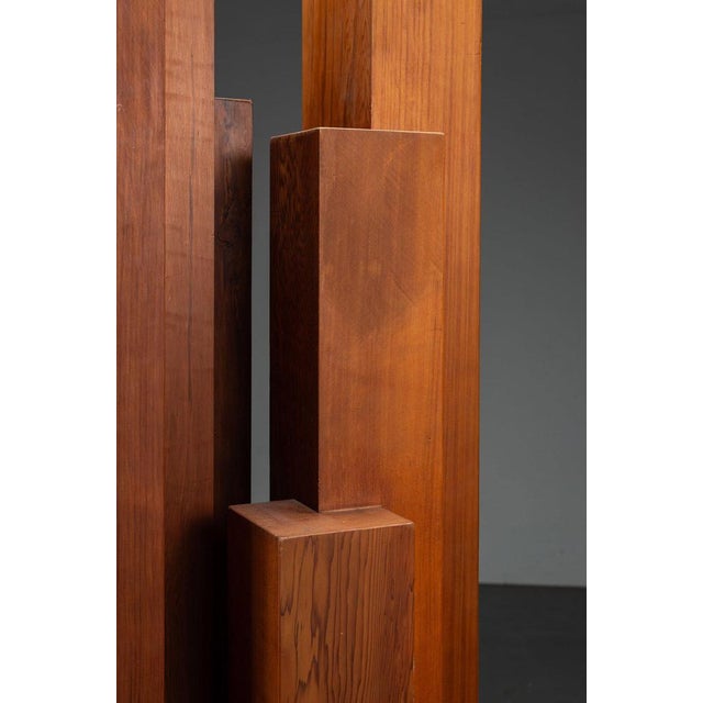 Jan Hoog, Constructivist Sculpture, Wood For Sale - Image 5 of 18