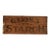 Antique Gloss Starch Wooden General Store Laundry Advertising Sign For Sale