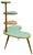 Large German Colorful Plant Stand, 1950s For Sale