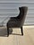 2020s Set of Six Bellevue Modern Charcoal Gray Chairs, Alder & Tweed For Sale - Image 5 of 7