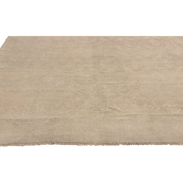 Vintage Turkish Oushak Rug, 04'11 X 08'09 For Sale - Image 4 of 10