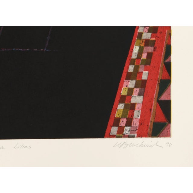 Cuernavaca Lillies, Walter Bachinski, Etching For Sale - Image 4 of 5