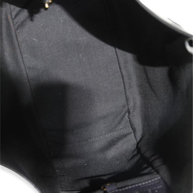 Grey Black Calfskin Medium Hammock Shoulder Bag For Sale - Image 9 of 9