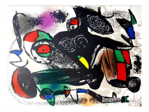 Joan Miro, 1981, Abstract Lithograph