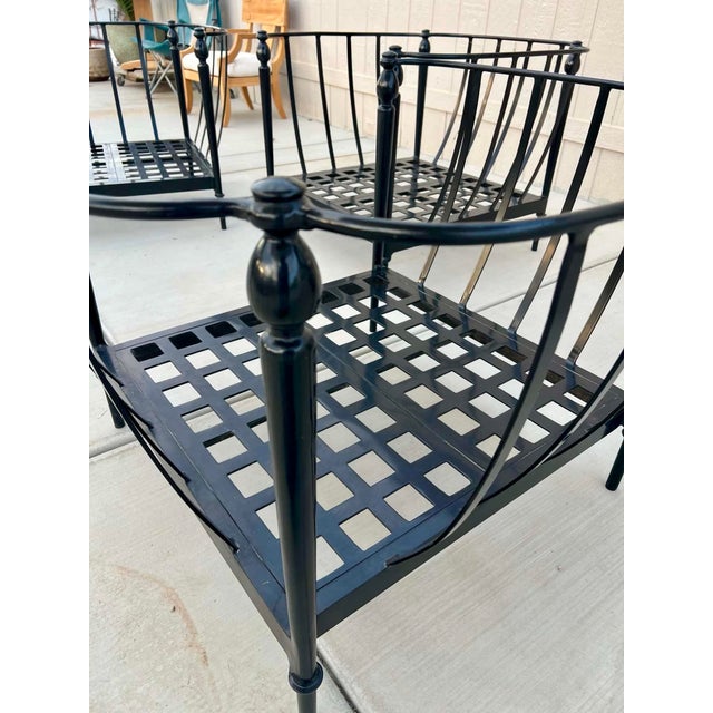 Michael Taylor Designs Newport Outdoor Lounge Chair Frames, 4 Pieces, Attributed For Sale In Palm Springs - Image 6 of 6