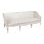 19th Century Swedish Gustavian Deep Seated Bench Settee With Back For Sale