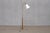 Brass and Elm Model 547 Floor Lamp by Hans Bergström for Ateljé Lyktan, Sweden, 1940s For Sale - Image 11 of 11