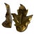 Vintage Brass Maple Leaves Bookends - A Pair For Sale