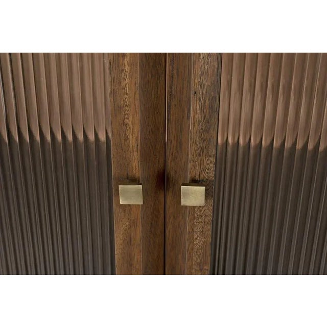 NOIR Collins Hutch, Dark Walnut For Sale - Image 9 of 11