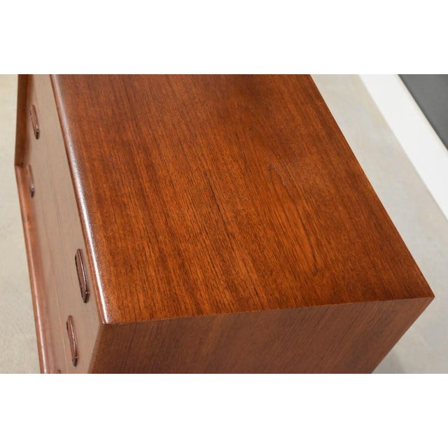 Modern Teak Dresser Chest by Icd For Sale In Boston - Image 6 of 10