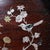 Brown Vintage Zitan Wood Hexagonal Tray With Mother-of-Pearl Bird & Floral Inlay For Sale - Image 8 of 10