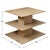 Stash objects in this beautifully-made table of flaky American white oak veneer in a blonde ceruse finish. The top veneer...