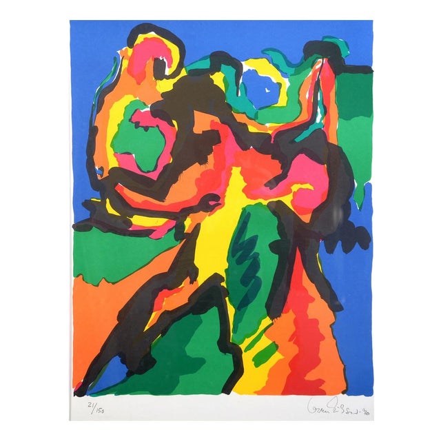 Gorm Eriksen, Composition, 21/150, Screen Print For Sale