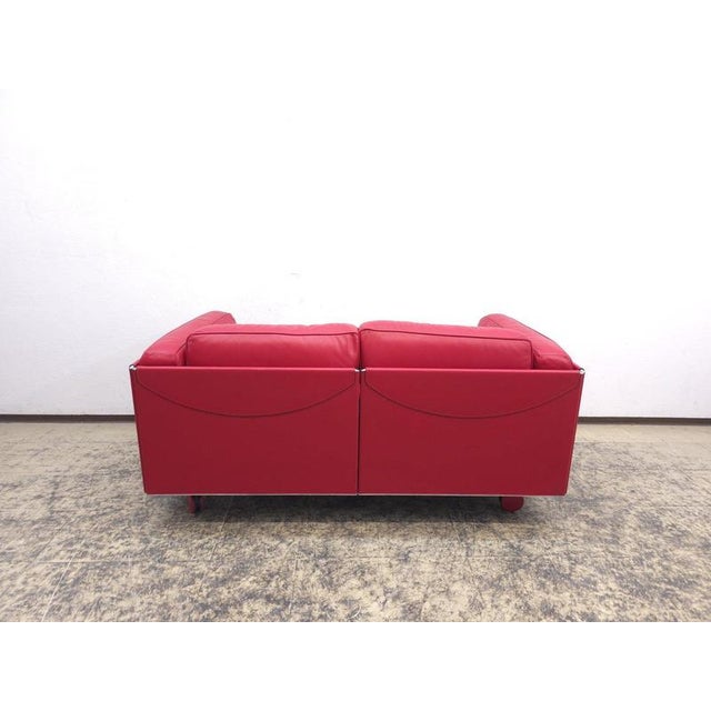 Red Twice Sofa Sofa from Poltrona Frau For Sale - Image 14 of 17