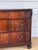 Brown Antique Georgian Revival Chest of Drawers Flame Mahogany Serpentine Carved C1940 For Sale - Image 8 of 18