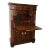 Early 19th Century French Empire Flame Mahogany Drop Front Secretary Desk For Sale