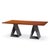 Contemporary Darryl Carter for Baker Milling Road Mahogany and Iron Dining Table For Sale - Image 3 of 5