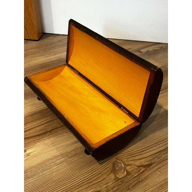Antique Wooden Box For Sale - Image 12 of 14