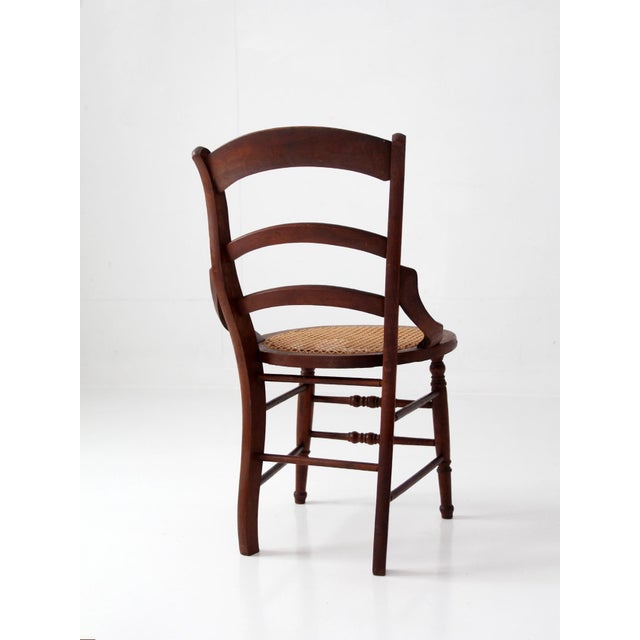 Antique Victorian American Eastlake Style Cottage Chair For Sale - Image 9 of 11