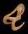 1980s Vintage Sculptural Rocking Chair Handcrafted by Carl Gromoll (Carved, Polished and Laminated Baltic Birch) For Sale - Image 5 of 15
