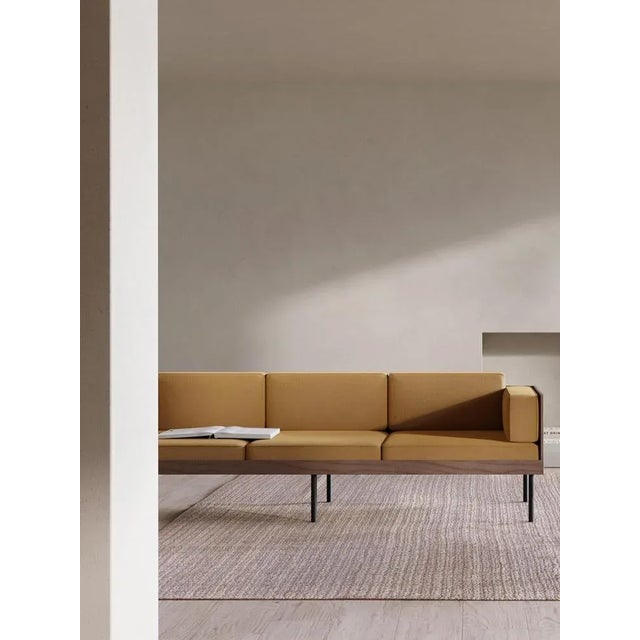 Contemporary Ochre Cut Sofa by Kann Design For Sale - Image 3 of 5