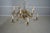 French 1980s French Style Crystal & Brass 12 Arm Chandelier For Sale - Image 3 of 12